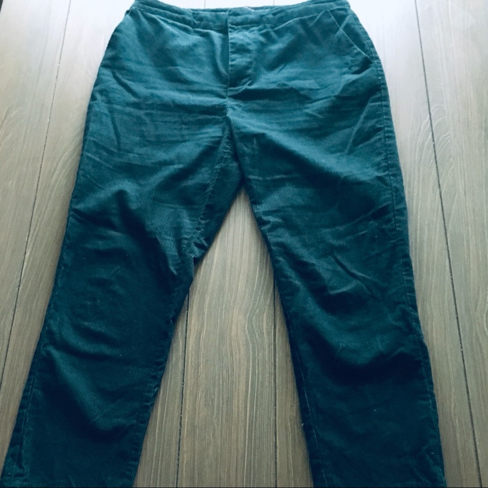 BUNDLE 4 for $19 WhoWhatWear Green Cord Trouser
